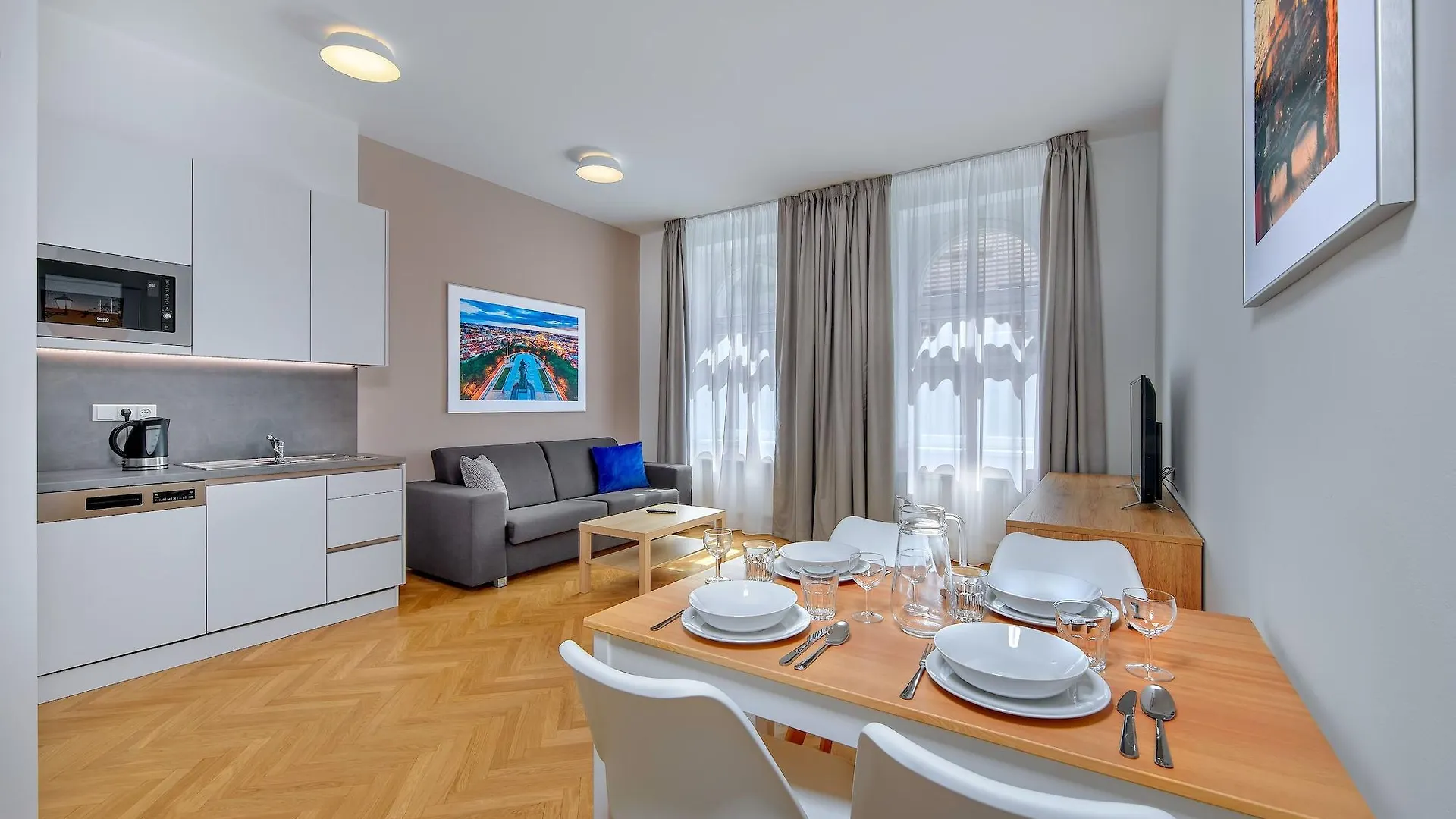 **** Hotel apartamentowy Downtown Suites Kodanska Praga Czechy