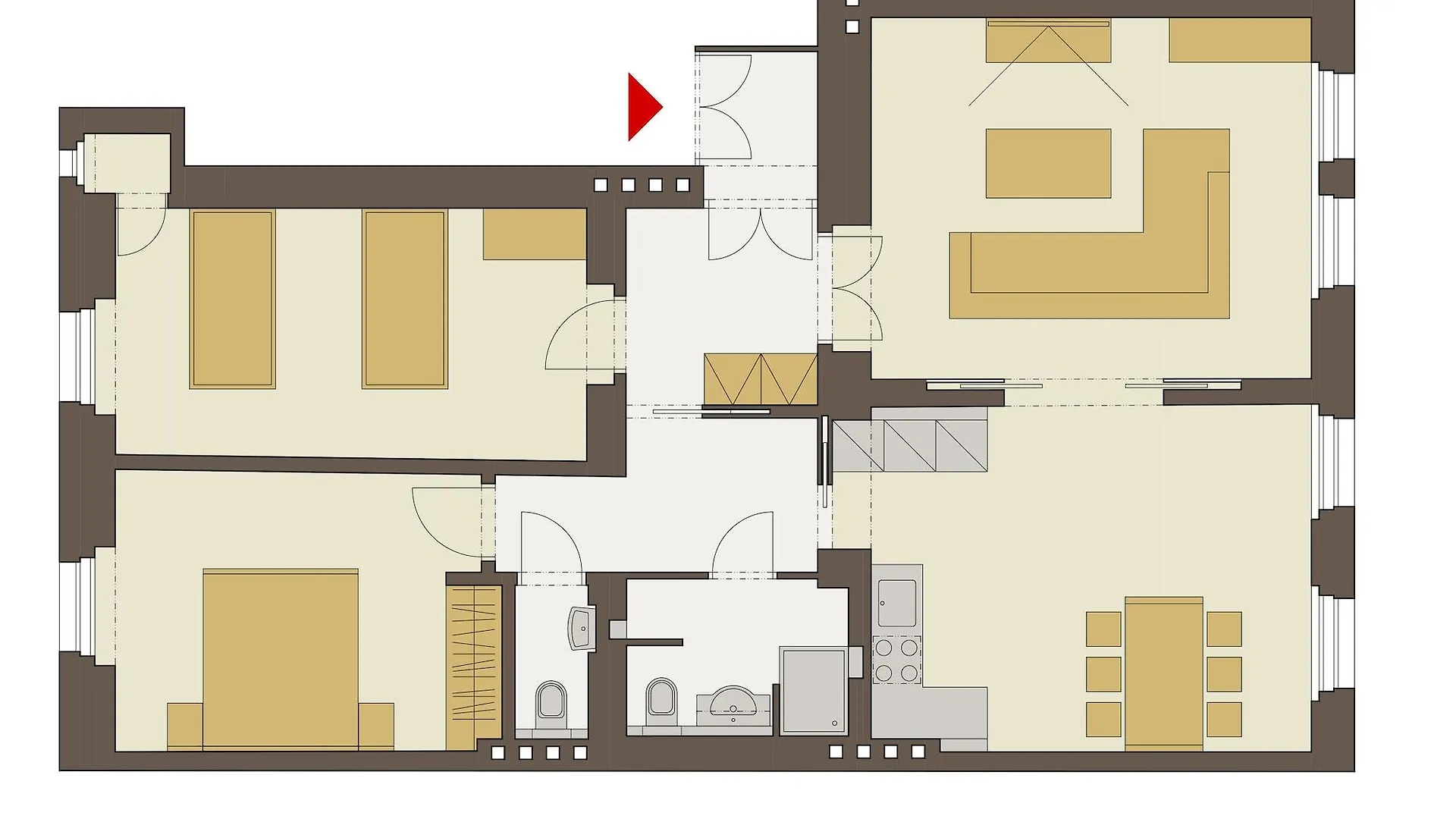 Appart hôtel Downtown Suites Kodanska Prague